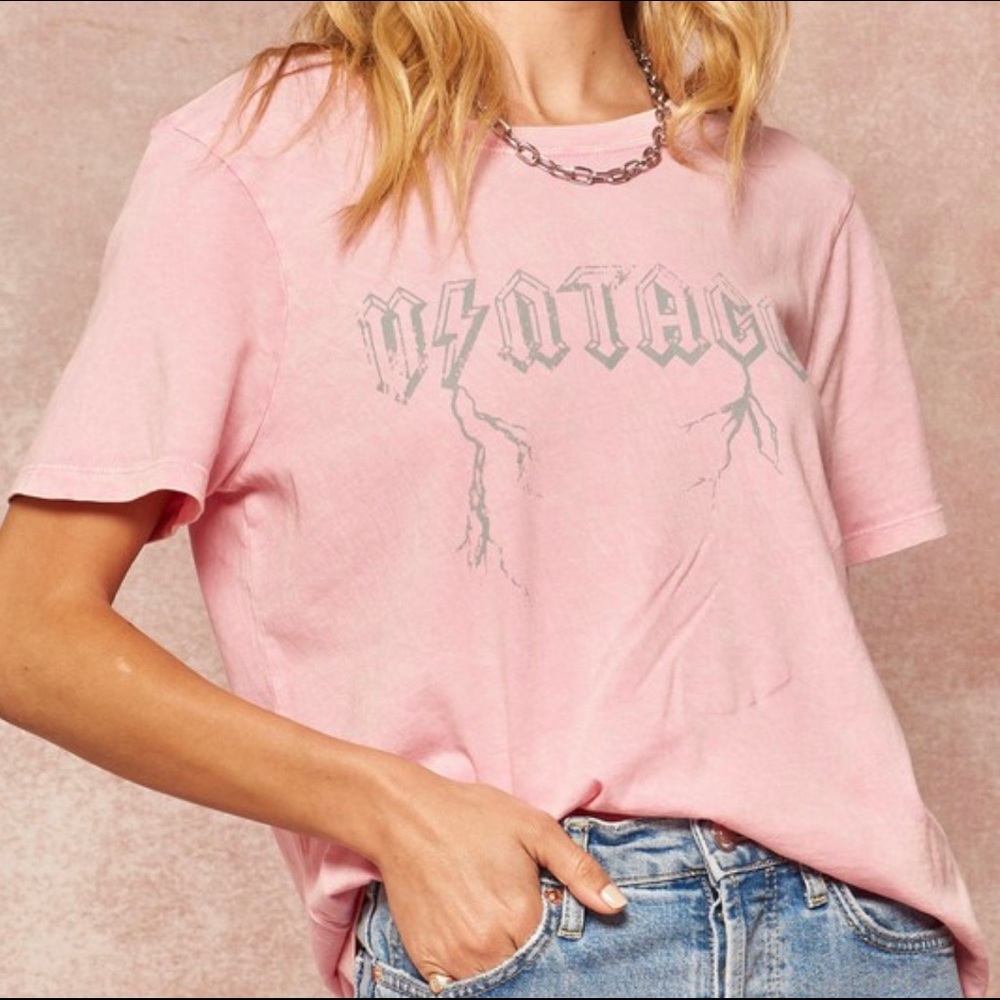 NWT Vintage Mineral Washed Graphic Tee shirt